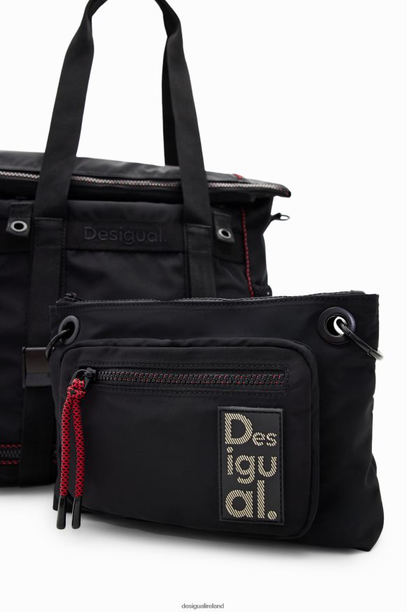 Desigual Women XL multi-position backpack Accessory PFVZ0B1311