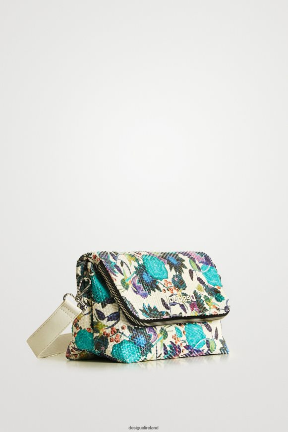 Desigual Women Floral braided sling bag Accessory PFVZ0B1387