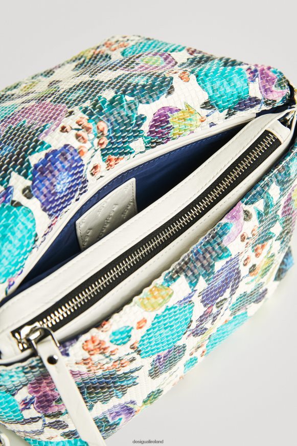 Desigual Women Floral braided sling bag Accessory PFVZ0B1387