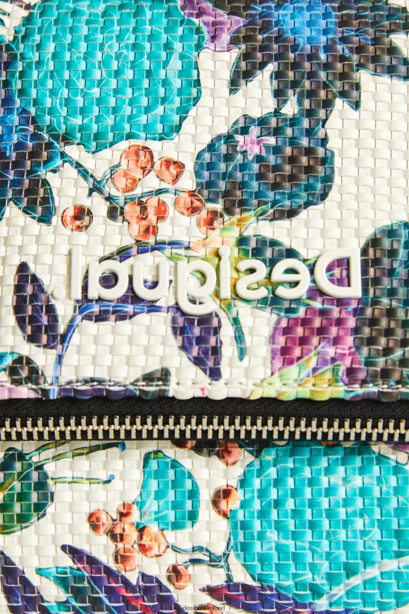 Desigual Women Floral braided sling bag Accessory PFVZ0B1387