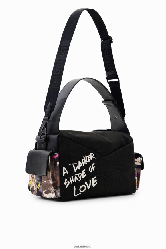 Desigual Women Large canvas newspaper bag Accessory PFVZ0B1182