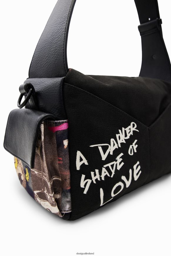 Desigual Women Large canvas newspaper bag Accessory PFVZ0B1182