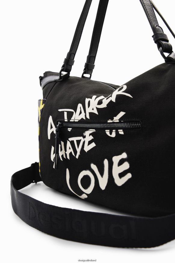 Desigual Women Large canvas newspaper bag Accessory PFVZ0B1254