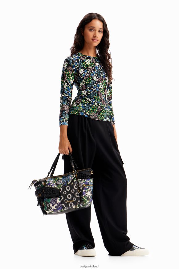 Desigual Women Large patchwork bag Accessory PFVZ0B1218