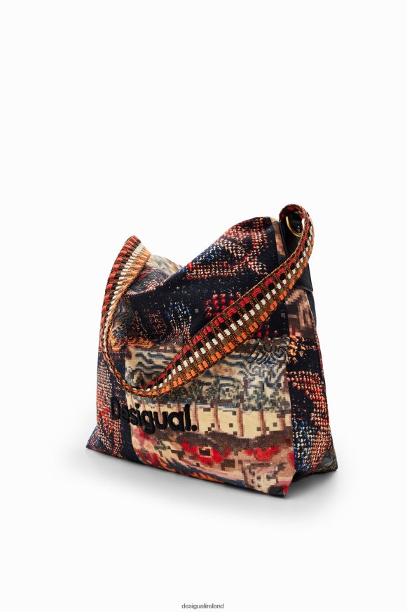 Desigual Women M. Christian Lacroix midsize tapestry bag Accessory PFVZ0B1306