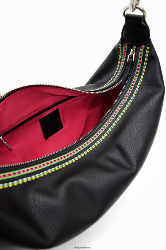 Desigual Women Midsize embroidered bag Accessory PFVZ0B1200