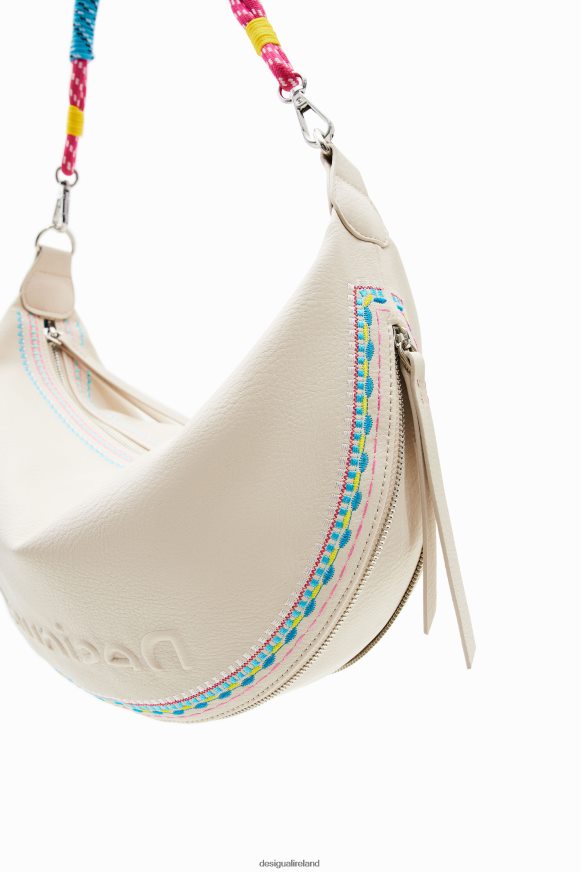 Desigual Women Midsize embroidered bag Accessory PFVZ0B1337
