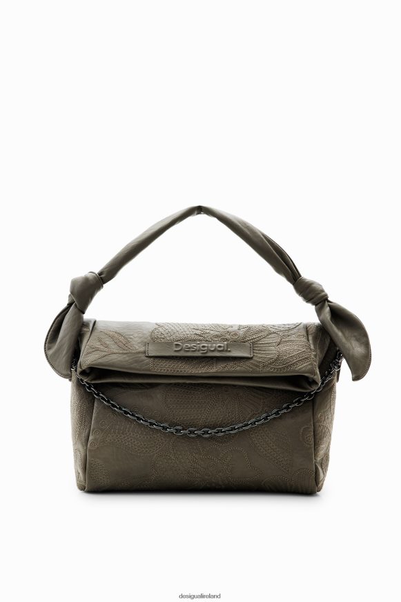 Desigual Women Midsize floral embroidery bag Accessory PFVZ0B1246