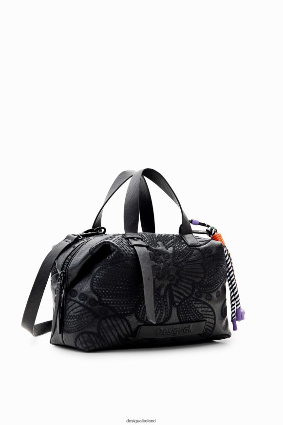 Desigual Women Midsize floral embroidery bag Accessory PFVZ0B1247