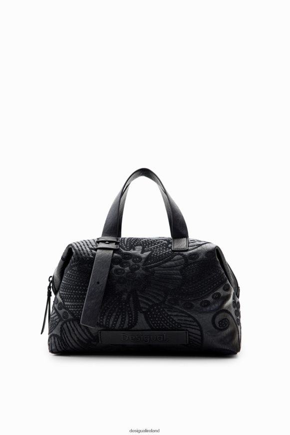 Desigual Women Midsize floral embroidery bag Accessory PFVZ0B1247