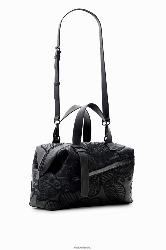 Desigual Women Midsize floral embroidery bag Accessory PFVZ0B1247