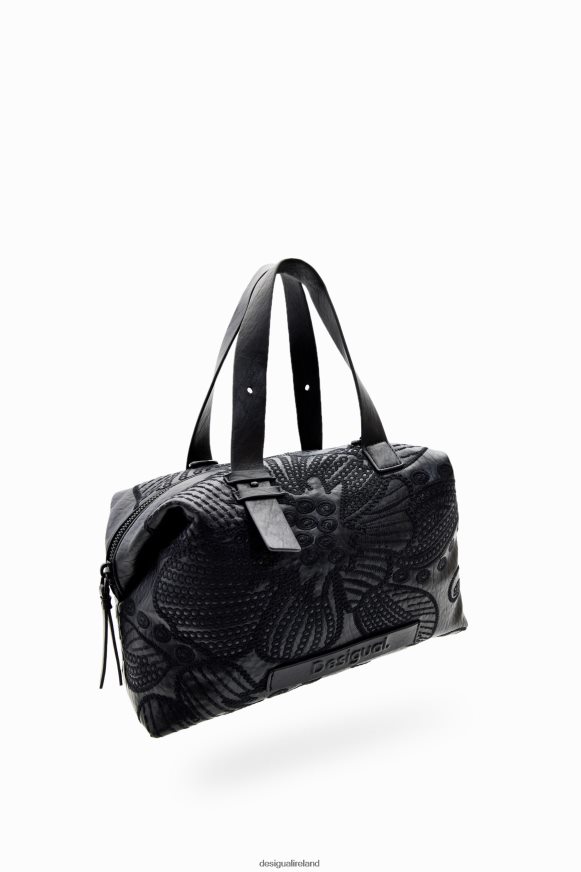 Desigual Women Midsize floral embroidery bag Accessory PFVZ0B1247