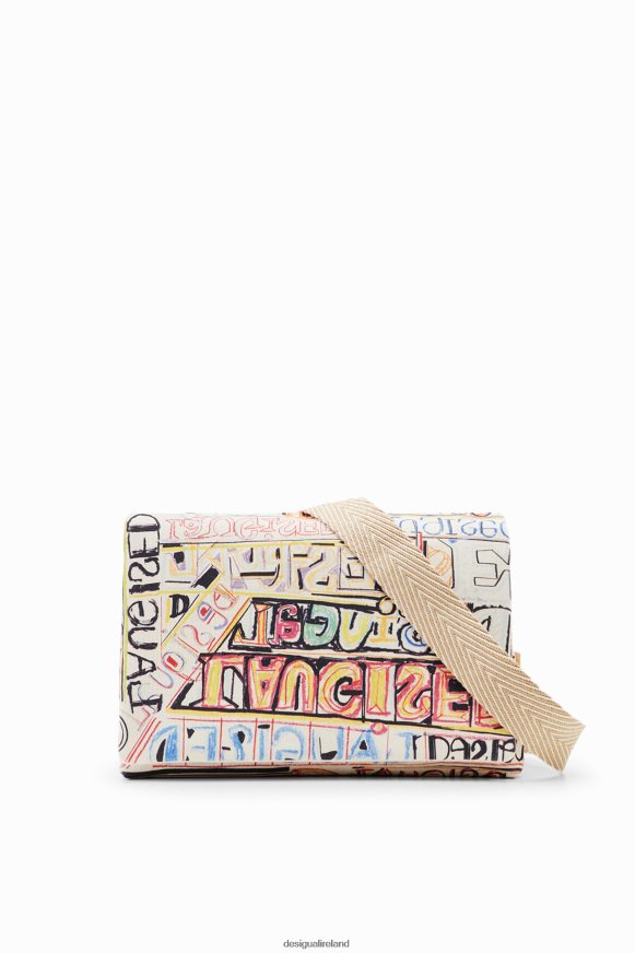 Desigual Women Midsize lettering messenger bag Accessory PFVZ0B361