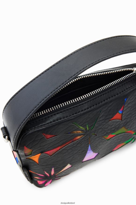 Desigual Women Mini die-cut floral bag Accessory PFVZ0B1210