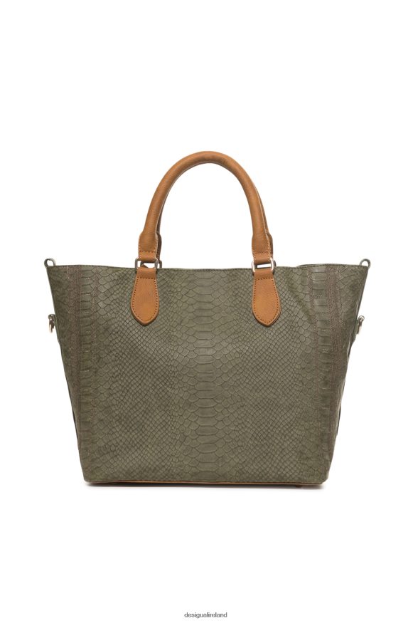 Desigual Women Reptile effect mandala bag Accessory PFVZ0B1399