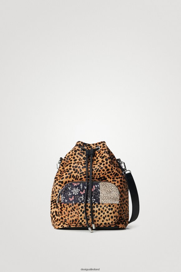 Desigual Women Sack bag animal print Accessory PFVZ0B1393