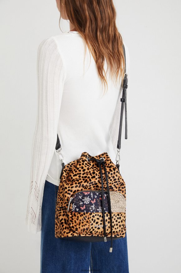 Desigual Women Sack bag animal print Accessory PFVZ0B1393