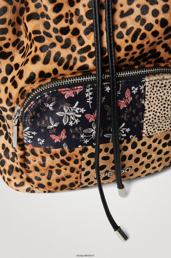 Desigual Women Sack bag animal print Accessory PFVZ0B1393
