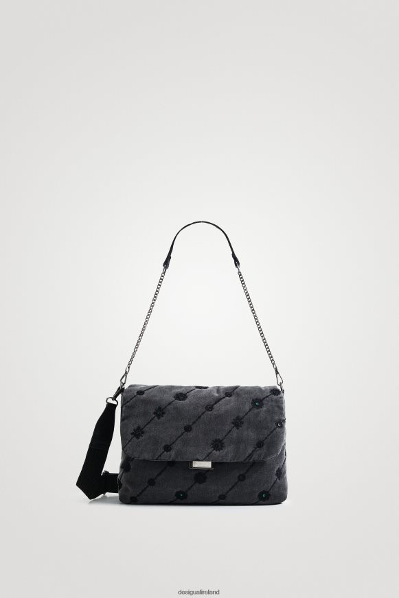Desigual Women Sling bag denim effect Accessory PFVZ0B1382