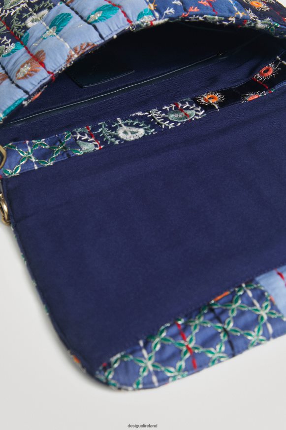 Desigual Women Sling bag embroidered cloth Accessory PFVZ0B1389