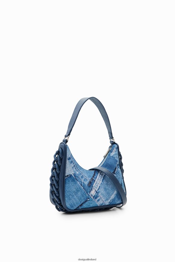 Desigual Women Small denim patchwork bag Accessory PFVZ0B218