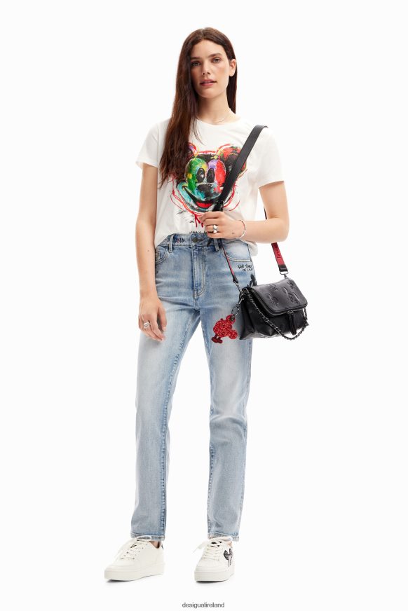 Desigual Women Midsize Mickey Mouse crossbody bag Accessory PFVZ0B1285