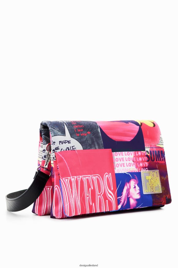 Desigual Women Midsize collage crossbody bag Accessory PFVZ0B451