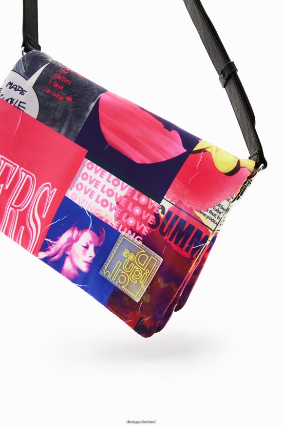 Desigual Women Midsize collage crossbody bag Accessory PFVZ0B451