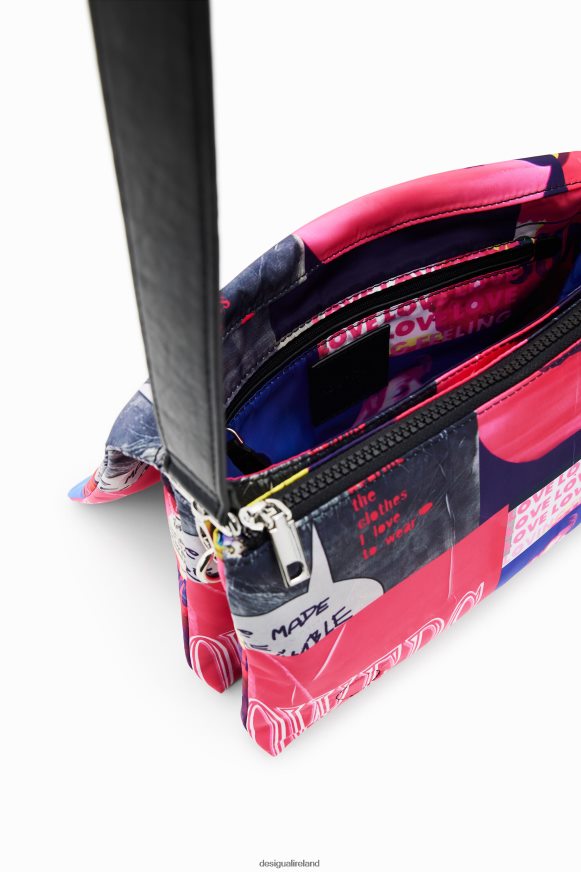 Desigual Women Midsize collage crossbody bag Accessory PFVZ0B451