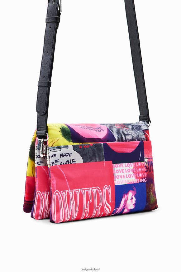 Desigual Women Midsize collage crossbody bag Accessory PFVZ0B451