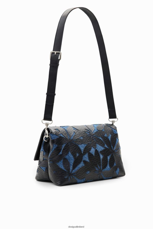 Desigual Women Midsize die-cut flower crossbody bag Accessory PFVZ0B1266