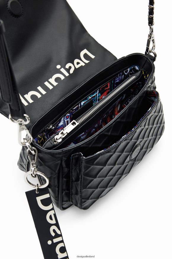 Desigual Women Midsize embossed crossbody bag Accessory PFVZ0B1215