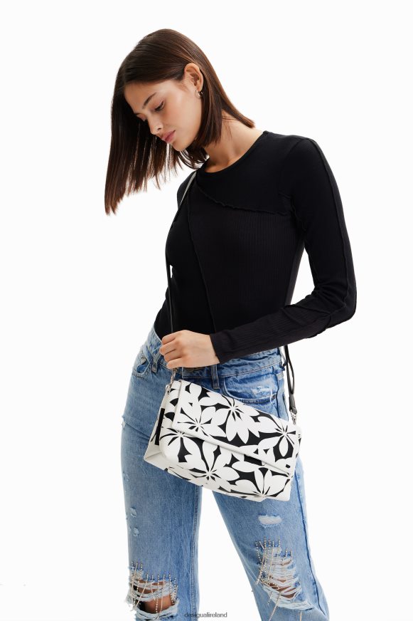 Desigual Women Midsize floral crossbody bag Accessory PFVZ0B1196