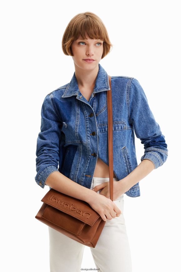 Desigual Women Midsize half logo crossbody bag Accessory PFVZ0B137