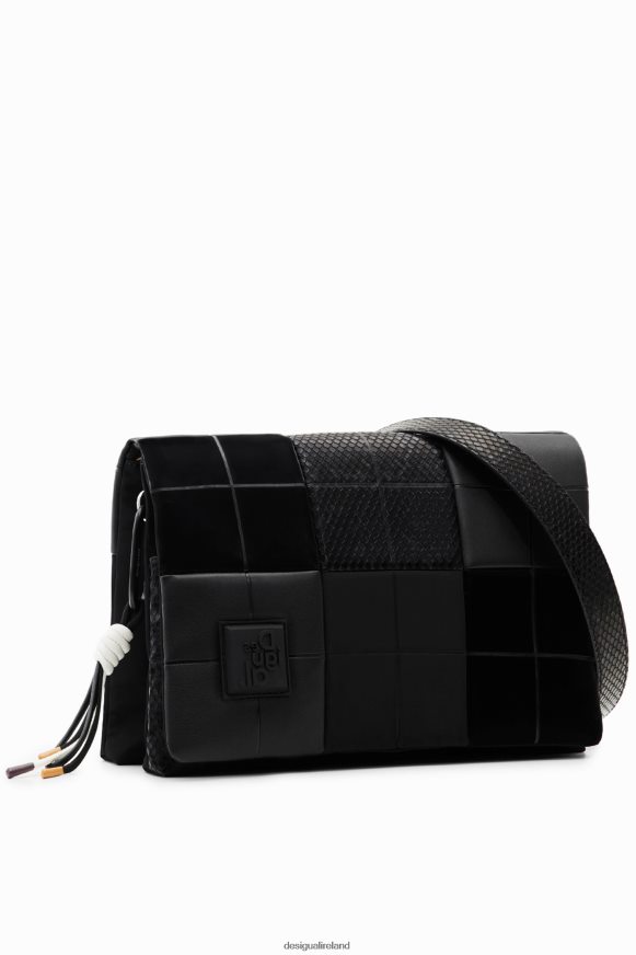 Desigual Women Midsize patchwork crossbody bag Accessory PFVZ0B1185
