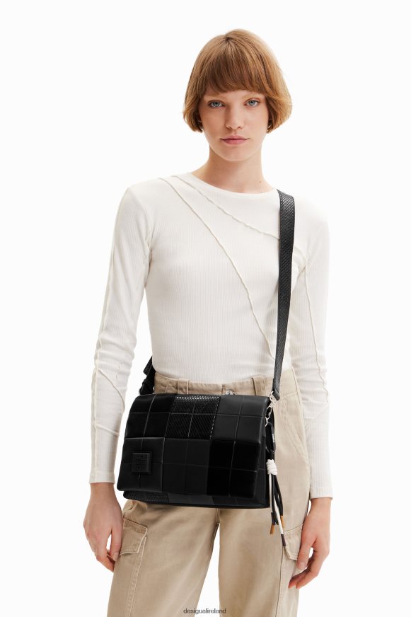 Desigual Women Midsize patchwork crossbody bag Accessory PFVZ0B1185