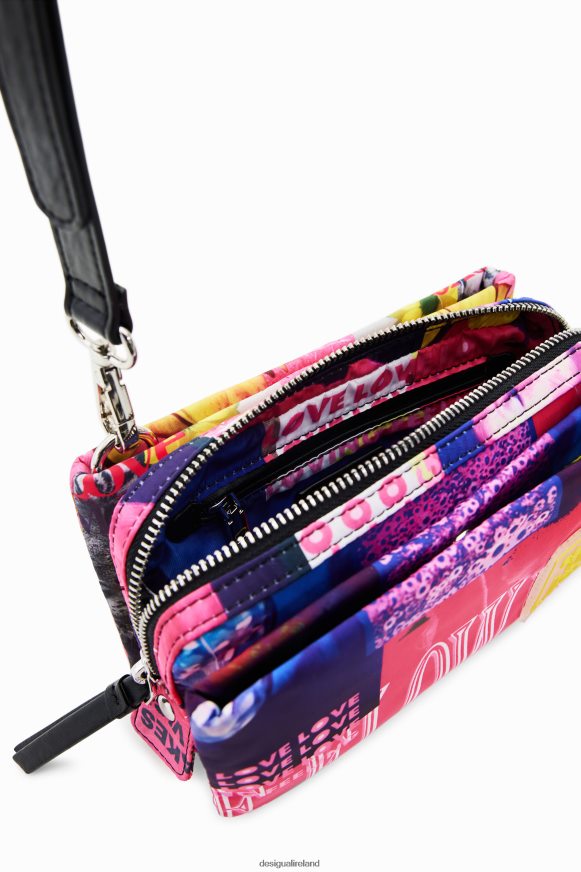 Desigual Women Small collage crossbody bag Accessory PFVZ0B571