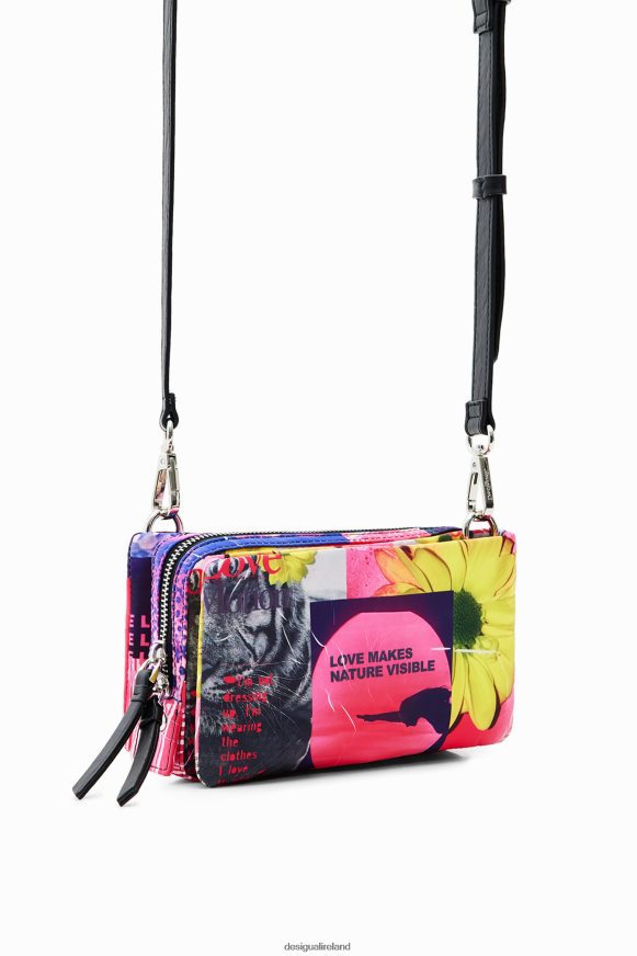 Desigual Women Small collage crossbody bag Accessory PFVZ0B571