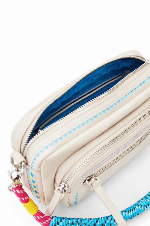 Desigual Women Small embroidered crossbody bag Accessory PFVZ0B402