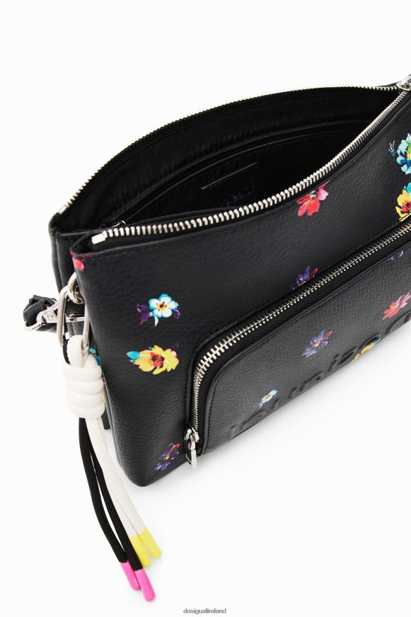 Desigual Women Small floral crossbody bag Accessory PFVZ0B1312