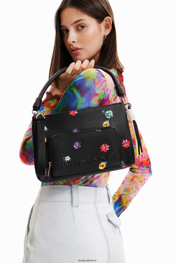 Desigual Women Small floral crossbody bag Accessory PFVZ0B1312