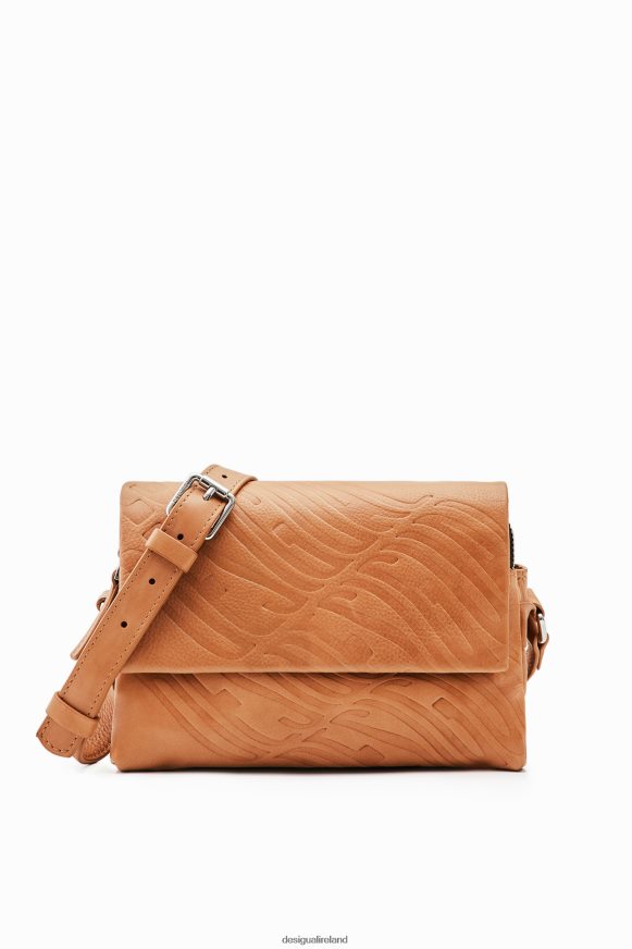 Desigual Women Small leather logo crossbody bag Accessory PFVZ0B576