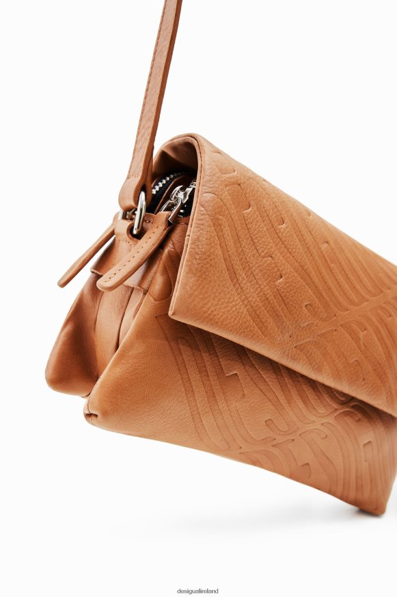 Desigual Women Small leather logo crossbody bag Accessory PFVZ0B576