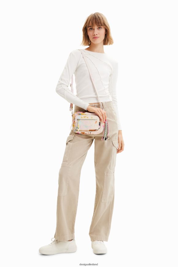 Desigual Women Small painting crossbody bag Accessory PFVZ0B555