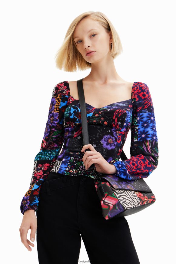 Desigual Women Small patchwork crossbody bag Accessory PFVZ0B1202