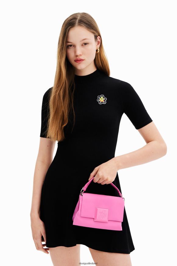 Desigual Women Small patent-leather crossbody bag Accessory PFVZ0B1208