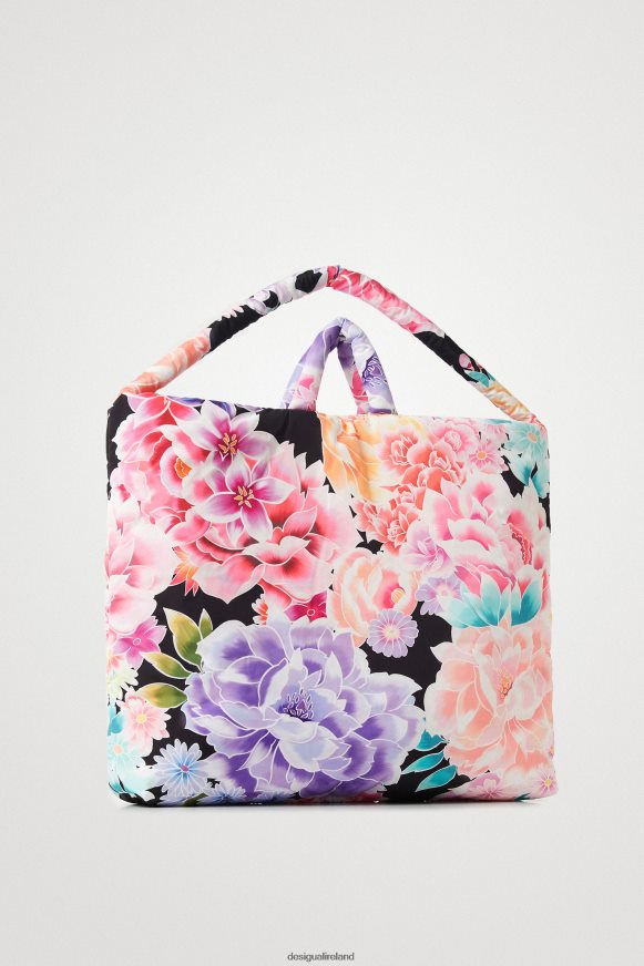 Desigual Women Floral oversized handbag Accessory PFVZ0B378