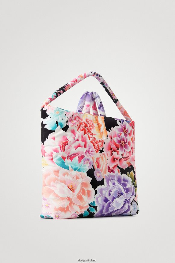 Desigual Women Floral oversized handbag Accessory PFVZ0B378