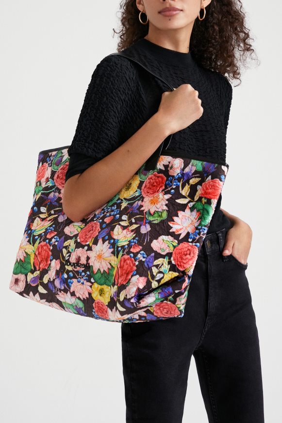 Desigual Women Floral shopper Accessory PFVZ0B1362