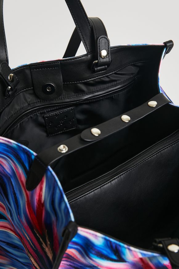 Desigual Women Kaleidoscope shopping bag Accessory PFVZ0B1347
